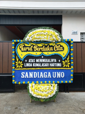 Papan Bunga Duka di Bandung Ujung